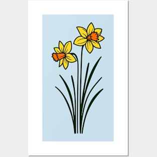 Daffodils Posters and Art